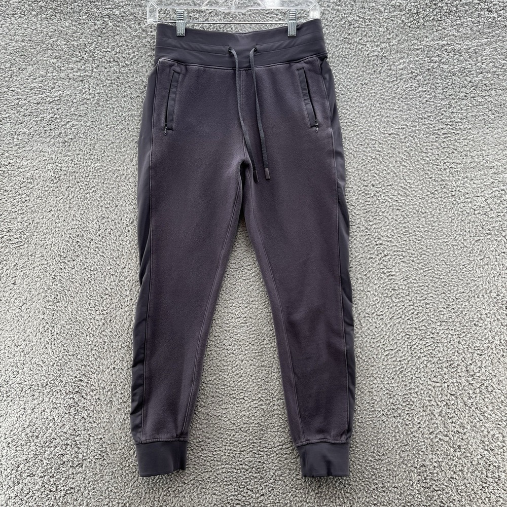Lululemon Pants Women 4 Gray Cotton Get Going Jogger Gym Athleisure Lounge